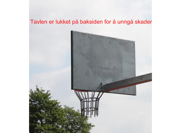 Basketballanlegg 3-sidig "Uknuselig"